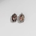 Handgemaakte vergulde druppelsteen hanger voor DIY sieraden maken en ontwerpen - Zwart