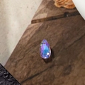 Faceted teardrop crystal pendant with AB iridescent finish and pre-drilled hole for DIY jewelry - 10x16 Teardrop Drilled Glass / AB Color