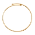 Eleganter goldener Schlangenketten-Choker mit mehrlagigem Metalldesign für modebewusste Frauen - Gold