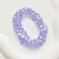 Paarse stervormige kristallen kralen met AB-coating voor DIY-sieraden maken - 1 Stuk/Verpakking (10mm) / Lichtpaars