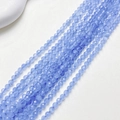 Cuentas de piedra ojo de gato facetadas azul claro de 3mm para joyería DIY y pulseras - Azul (Cuenta Facetada) / US 4