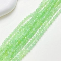 Cuentas de ojo de gato facetadas verde claro 3mm para bisutería y pulseras DIY - Verde Claro (Cuenta Facetada) / US 4