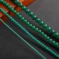 Gepolijste groene agaat kralen voor DIY sieraden in vier verschillende diameter maten - 10 stuks/pak (4mm) / Groene agaat