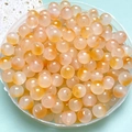 8mm oranje kleurverloop glazen kralen met gladde ronde afwerking voor DIY sieraden - Oranje Verloop
