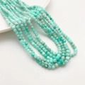 4mm natuurlijke amazoniet gefacetteerde kubus kralen voor DIY sieraden maken - Amazoniet Kubus Stijl / Set van 5