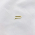 Gepolijste 14K goud gevulde gebogen buiskralen voor handgemaakte DIY sieraden maken - 1.5x15mm / 14K Goud