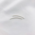 Polierte silberne Metallbögen für die DIY-Herstellung von Armbändern und Ketten - 1.5x30mm / Silber