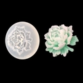 Silikonform für Rosenblüten aus UV-Harz für DIY-Schmuckanhänger mit feinen Details - Blumenform-Stil (16013)