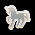 3D Einhorn Silikonform für Kristallharz-Bastelarbeiten und Handy-Dekorationen - Einhorn-Stil