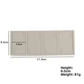 Stampo in silicone a forma di carte da poker per torte e lavori manuali - Grigio