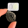 DIY bladvorm siliconen mal voor hars hangers en handgemaakte sieraden met glitters - Blad Stijl (16220)