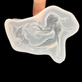 Stampo in silicone a forma di sirena per resina UV e argilla per fai-da-te - Stile Ragazza Sirena Coda di Pesce (16296)