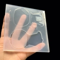 Transparente Silikonform für DIY Kaugummiautomaten mit glatter Oberfläche für Harzguss - Kaugummi-Automat Form (16329)