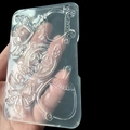 Transparente Silikonform mit geflügelten Herzen und Sternen für DIY-Schmuckherstellung - 5-in-1 Magische Serie (16349)