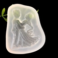 Molde de silicona para pareja de novios bailando para proyectos de resina DIY - Novios Bailando