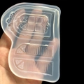 Transparente Silikonform mit Retro-Schloss-Türen und Fenstern für DIY-Harz-Bastelarbeiten - Europäischer Schloss-Tür- und Fensterstil