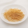 Platkopstiften in 18K verguld messing voor DIY sieraden maken accessoires - 0.5x20mm / 18K goud
