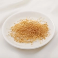 18K vergulde kogelkopspelden voor DIY sieraden maken gepresenteerd op een wit bord - 0.5x20mm (10 Stuks) / 18K goud