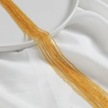 2mm faceted amber orange crystal beads strands for handmade DIY jewelry bracelets - Yellow