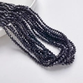 3mm gefacetteerde zwarte kristallen bicone kralen voor DIY sieraden en armbanden - AB Zwarte Jade (3mm/Ongeveer 40cm Lengte)