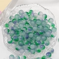 Cuentas de vidrio degradadas en verde y lila para bisutería DIY y collares - Degradado Azul Verde