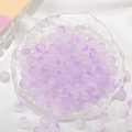 Cuentas de vidrio degradadas en violeta y blanco para crear joyas hechas a mano - Degradado lila claro
