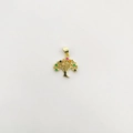 Gouden levensboom hanger met kleurrijke edelstenen voor DIY-sieraden maken - Multicolor Edelsteen Levensboom Stijl (NV07-2)