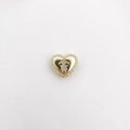 18k gold plated heart pendant with a girl shape and micro-set zircon detail - Hollow Girl Pendant Only (Without Chain) (NF05-9)