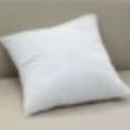 Inserto per cuscino quadrato bianco minimalista con imbottitura in cotone di qualità - 300g per Federa 30*50