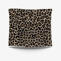Dettaglio dell'arazzo con stampa animalier caratterizzato da classiche trame leopardate - 95X73 (Pelle di Pesca) / Motivo Leopardato (GT27-3)