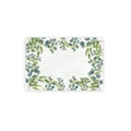 Rectangular tablecloth with eucalyptus leaves and floral patterns for summer dining - 30*45CM Cotton Linen / Eucalyptus Pattern (CD20-2)