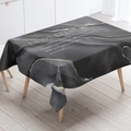 Nordic marble pattern tablecloth with Enjoy Every Day gold leaf print design - Zb14-22 / 40*60cm Small Towel