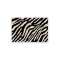 Rectangular table runner with black and white bohemian zebra stripes pattern - 30*45cm Placemat / Black and White Zebra Print (ZQ106-21)