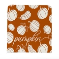 Detailopname van Thanksgiving stoelhoes met esdoorn- en pompoenpatroon op linnen - 49*58cm / Pompoen Stijl (TYT15-3)