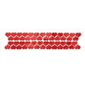 Self-adhesive red heart mirror wall stickers with high reflection acrylic surface - Large Heart Style / Red