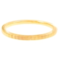 Chic multi-layer gold Tubogas stretch bracelet with a retro coiled wrap design - Gold - Square Style (A-228)