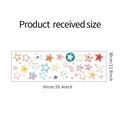 Dimensioni del foglio degli adesivi murali con stelle colorate per camere dei bambini - 30*90cm