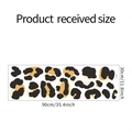 Maßangaben für Leopardenmuster-Wandtattoo FX-D257 mit Abmessungen 30x90cm für Kinderzimmer - 30*90cm