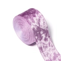 Detail of purple glitter velvet ribbon roll for DIY crafts and party decorations - 5 Yards/Roll / Purple