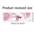 Detailblatt der Blumen- und Schmetterlings-Wandtattoos mit Maßen 30x90cm - 30*90cm
