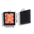 Süßer Lachs-Sushi-Anhänger aus Harz mit Metallschlaufe für DIY-Schmuck und Schlüsselanhänger - Lachs-Sushi Stil (A7-043)