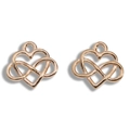Gouden hart- en oneindigheidssymbool legering hanger voor DIY sieraden maken - KC Goud