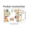 Detailed view of kitchen wall stickers with teapot and coffee canister illustrations - Standard Kitchen Theme