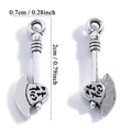 Mini-Axt-Anhänger aus antiker Silberlegierung für DIY-Schmuck und Halskettenbasteln - Antiksilber