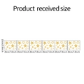 Guida alle taglie per adesivi murali stelle dorate con dimensioni 15cm x 20cm set - 15*20cm*6pcs