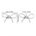 Zilveren legering strikkralen met afmetingen van 2cm bij 1,2cm voor het maken van sieraden - A6-140-antiek Zilver/20*12mm/075g