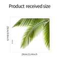 Specifiche dettagliate sulle dimensioni dell'adesivo murale monstera con misure e modello M-304 - 25*29CM/M-304