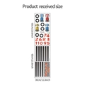 Vue détaillée stickers voiture de course dimensions 30x120cm pour chambre d'enfant - 30x60cm*2Pcs