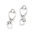 Antique silver stethoscope charms made of zinc alloy for DIY medical jewelry making - Stethoscope (A3-416) / 1 Piece (23x9mm) / Antique Silver