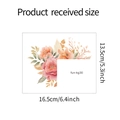 Blumen-Lichtschalteraufkleber mit Blattmaßen von 16,5 cm x 13,5 cm für die Wohndekoration - 13.5x16.5cm/fun-kg30